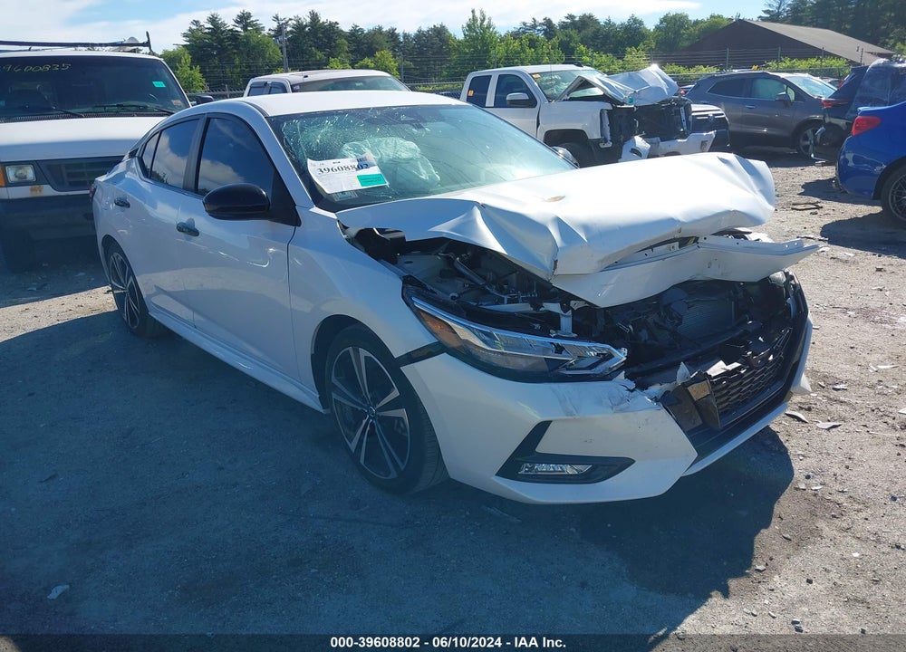 2022 NISSAN SENTRA SR XTRONIC CVT VIN: 3N1AB8DV6NY317719