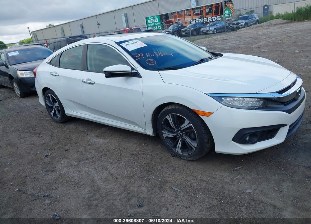 2016 HONDA CIVIC TOURING VIN: 2HGFC1F9XGH631343
