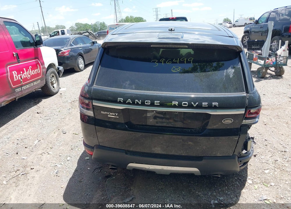 2014 LAND ROVER RANGE ROVER SPORT 3.0L V6 SUPERCHARGED HSE VIN: SALWR2WF8EA396499
