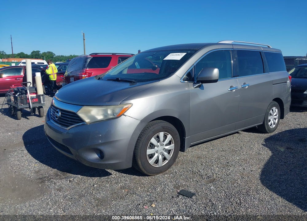 2012 NISSAN QUEST S VIN: JN8AE2KP6C9031883