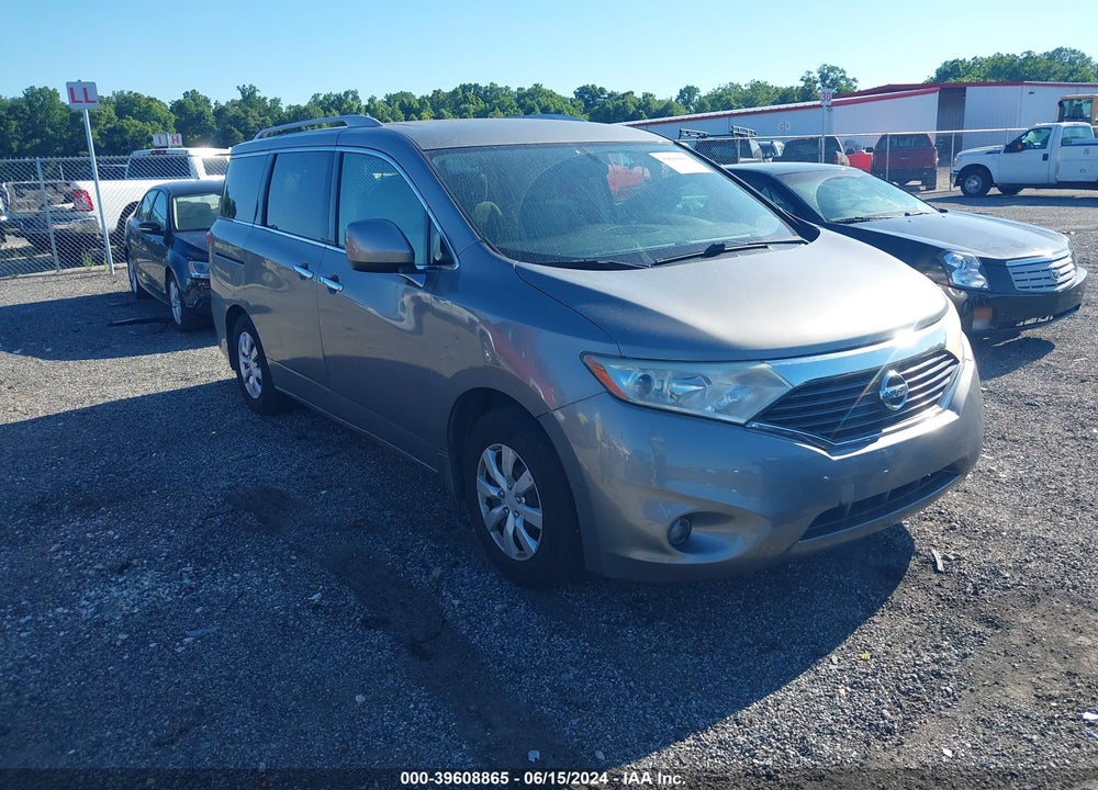 2012 NISSAN QUEST S VIN: JN8AE2KP6C9031883