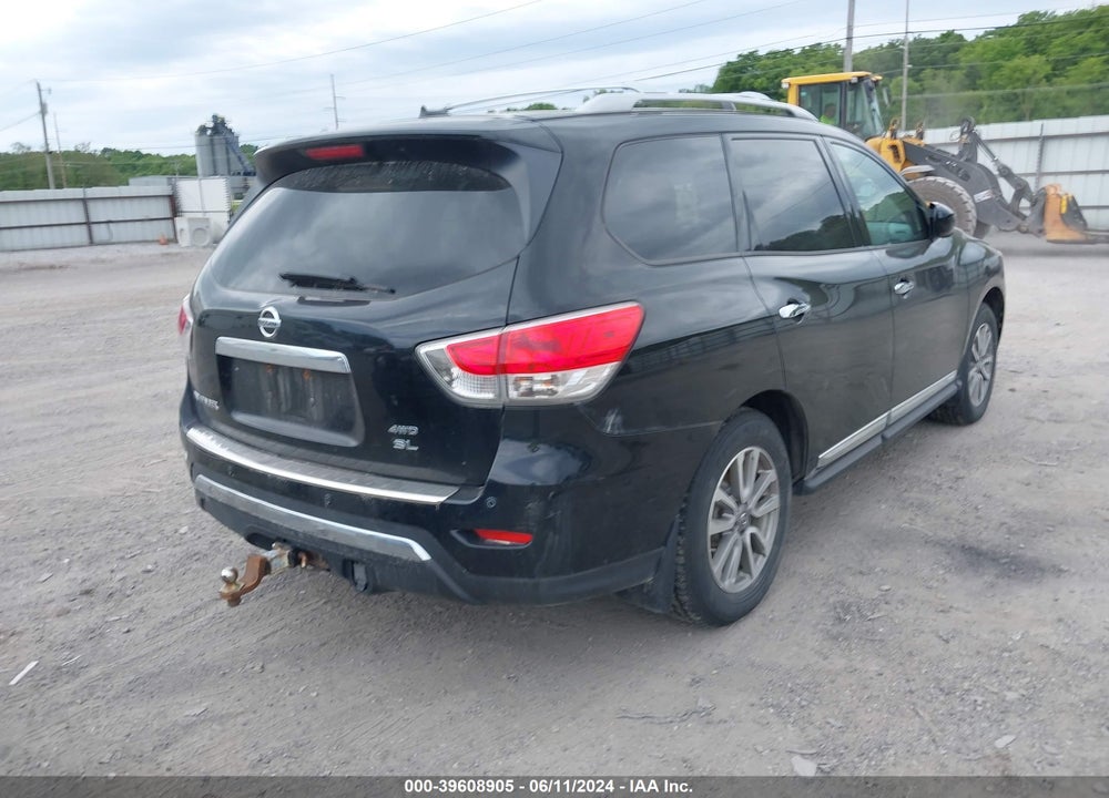2014 NISSAN PATHFINDER SL VIN: 5N1AR2MM1EC716801