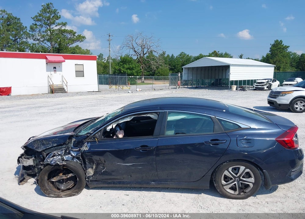 2017 HONDA CIVIC LX VIN: 19XFC2F55HE048869