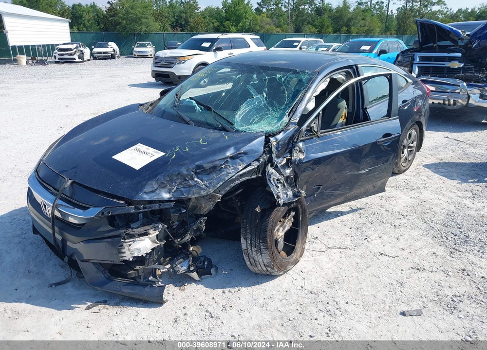 2017 HONDA CIVIC LX VIN: 19XFC2F55HE048869