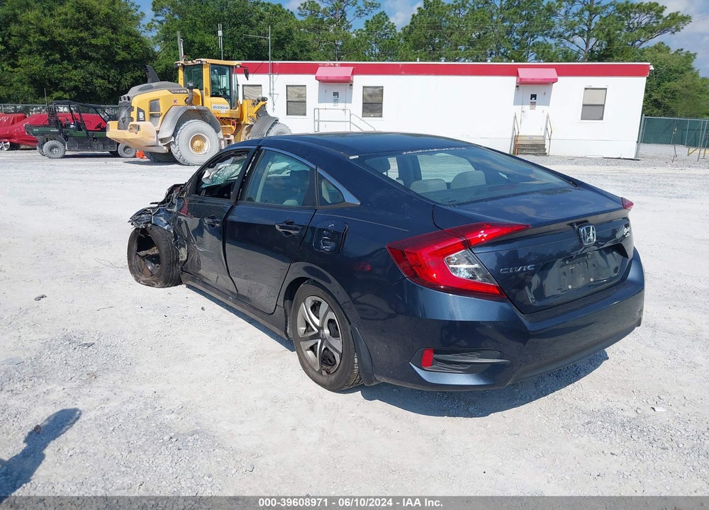 2017 HONDA CIVIC LX VIN: 19XFC2F55HE048869