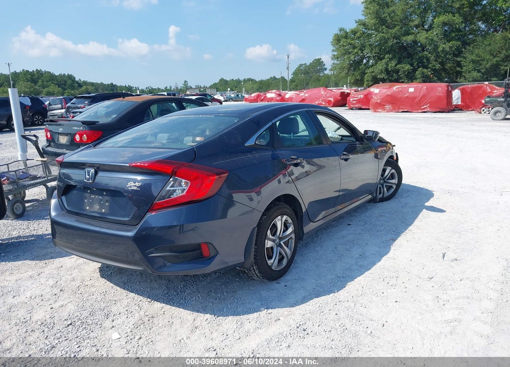 2017 HONDA CIVIC LX VIN: 19XFC2F55HE048869