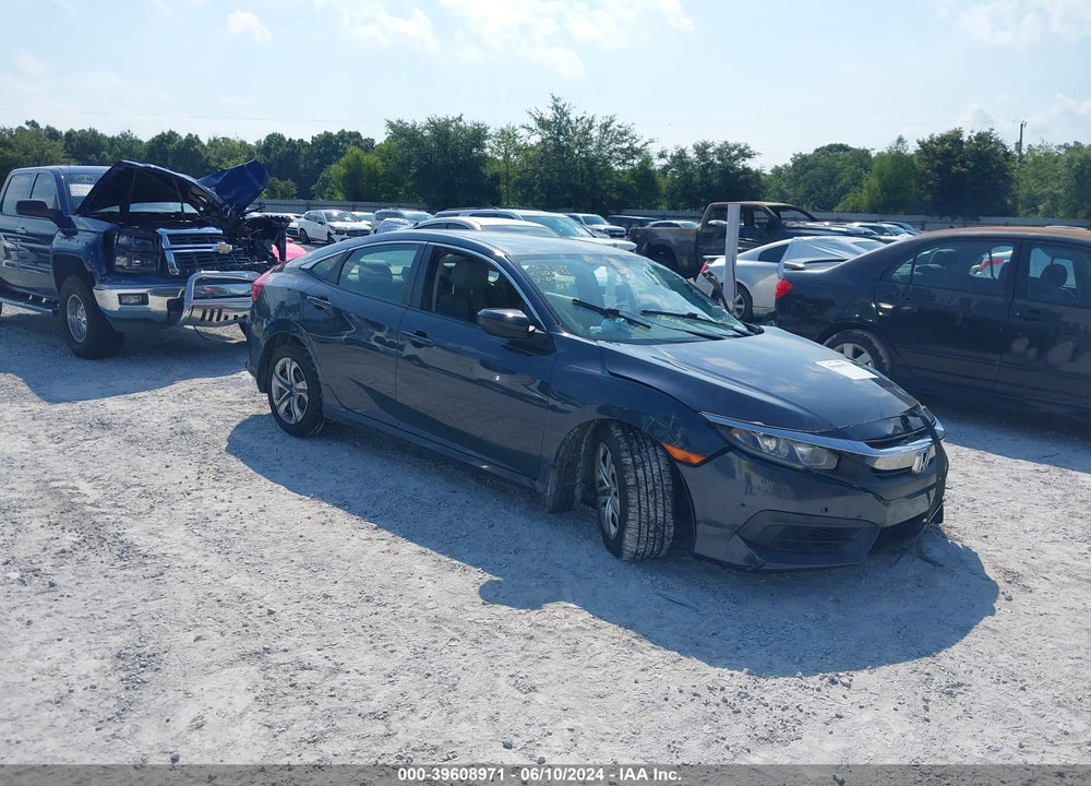 2017 HONDA CIVIC LX VIN: 19XFC2F55HE048869