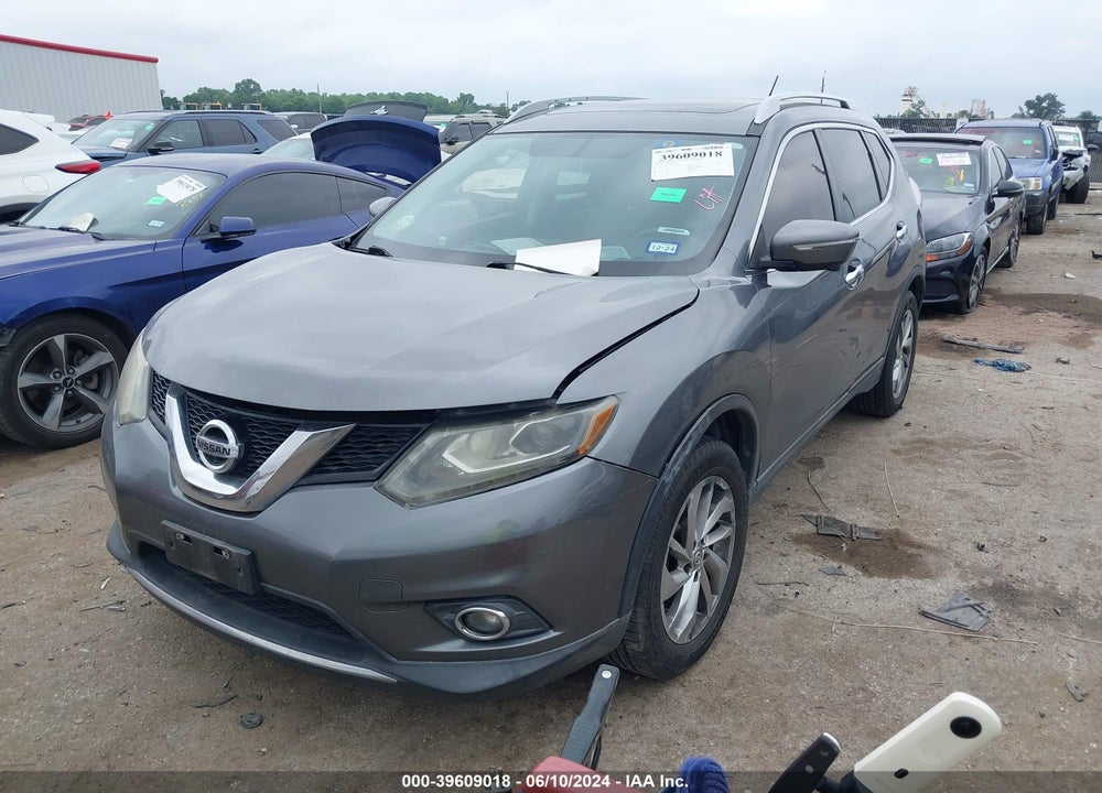 2015 NISSAN ROGUE SL VIN: 5N1AT2MT9FC770289