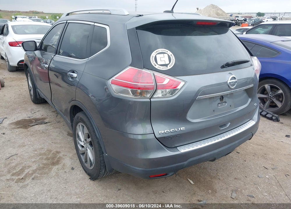 2015 NISSAN ROGUE SL VIN: 5N1AT2MT9FC770289