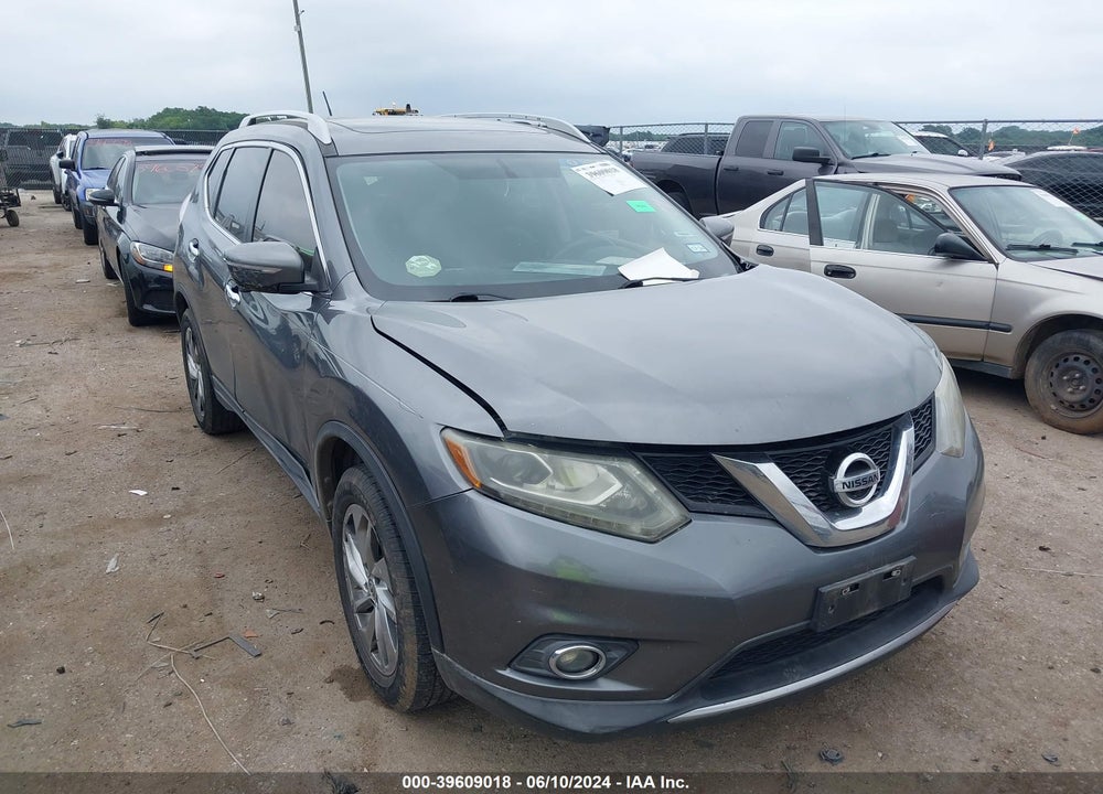 2015 NISSAN ROGUE SL VIN: 5N1AT2MT9FC770289