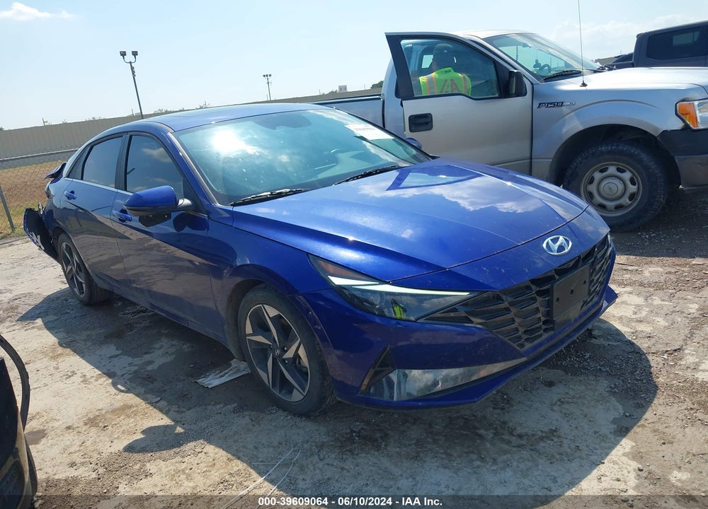 2022 HYUNDAI ELANTRA LIMITED VIN: KMHLP4AG0NU332608