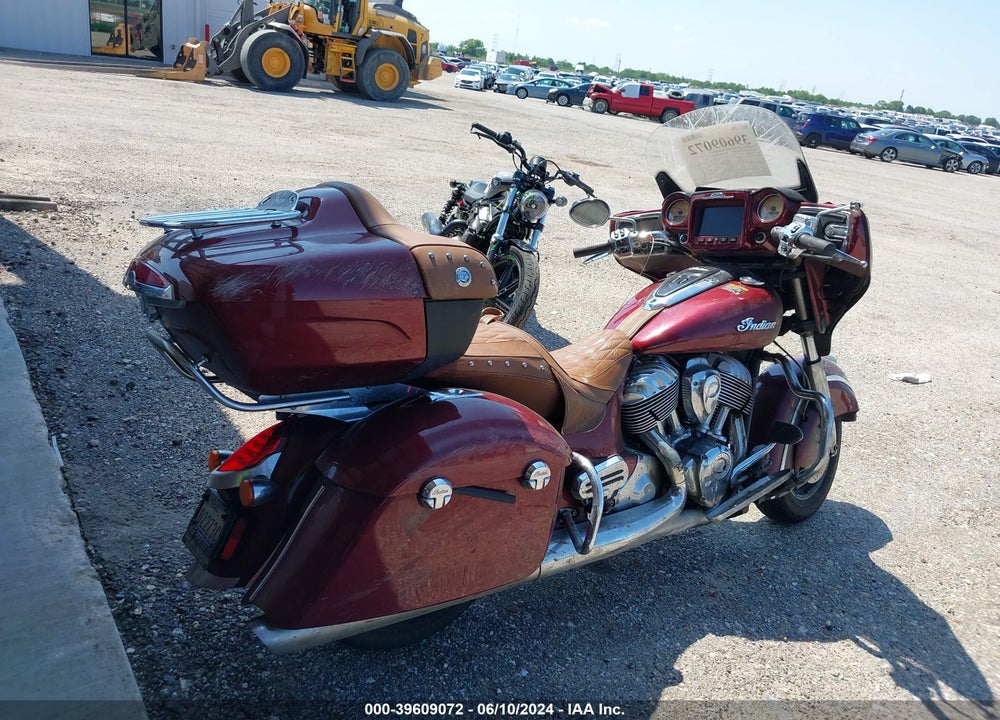 2018 INDIAN MOTORCYCLE CO. ROADMASTER VIN: 56KTRAAA1J3367130