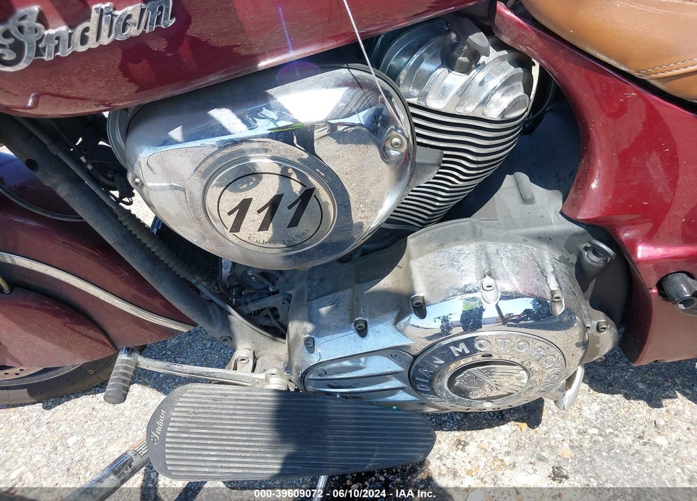 2018 INDIAN MOTORCYCLE CO. ROADMASTER VIN: 56KTRAAA1J3367130