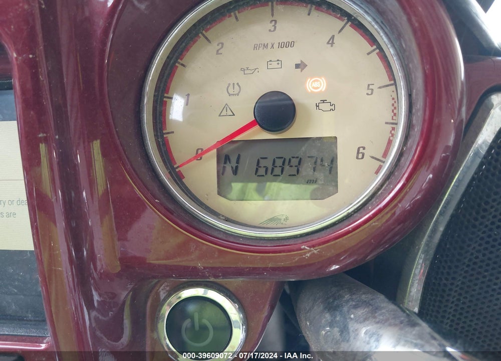 2018 INDIAN MOTORCYCLE CO. ROADMASTER VIN: 56KTRAAA1J3367130
