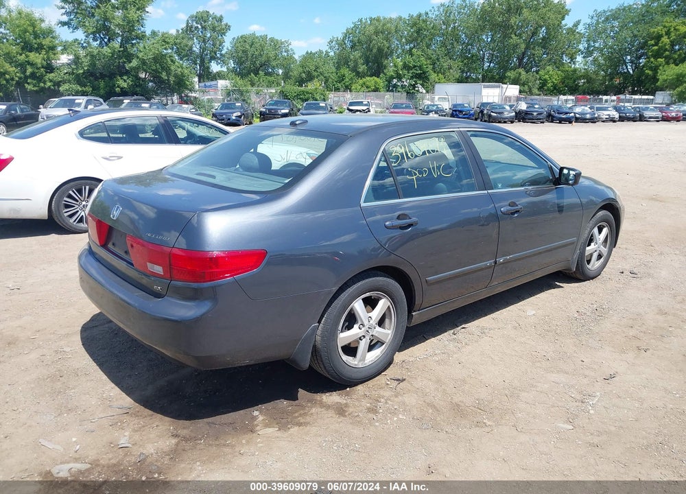 2005 HONDA ACCORD 2.4 EX VIN: 1HGCM56725A159348