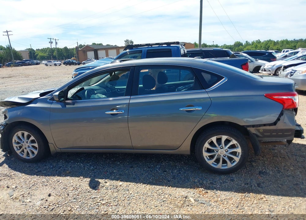 2017 NISSAN SENTRA SV VIN: 3N1AB7AP6HY376824