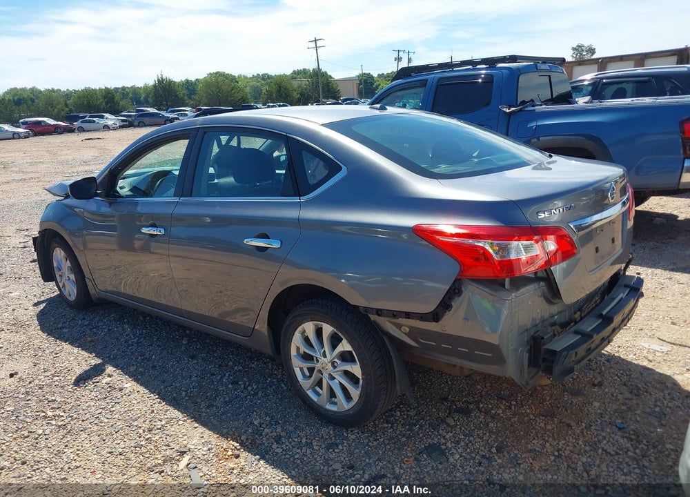 2017 NISSAN SENTRA SV VIN: 3N1AB7AP6HY376824