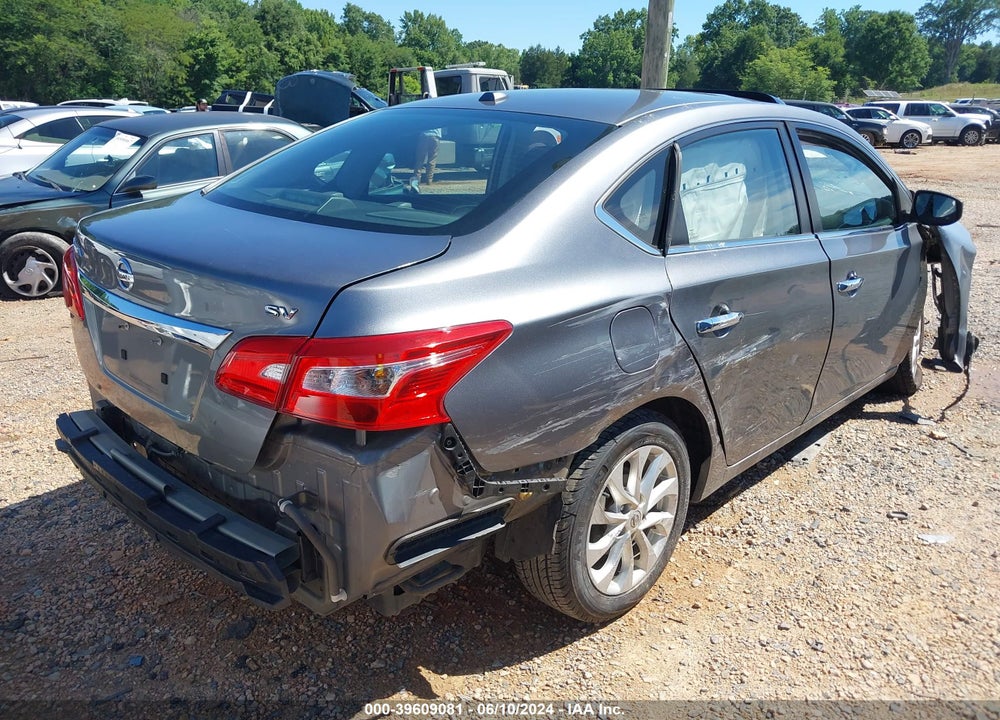 2017 NISSAN SENTRA SV VIN: 3N1AB7AP6HY376824