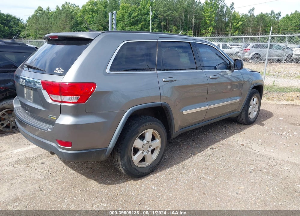 2012 JEEP GRAND CHEROKEE VIN: 1C4RJEAG0CC260799