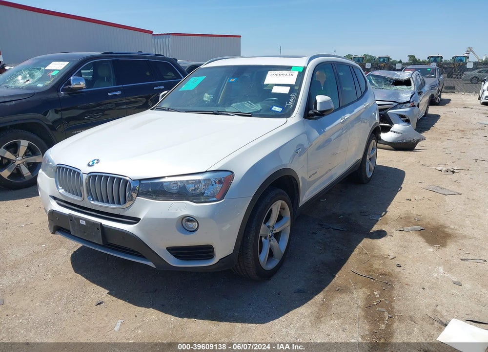 2017 BMW X3 SDRIVE28I VIN: 5UXWZ7C37H0X39617