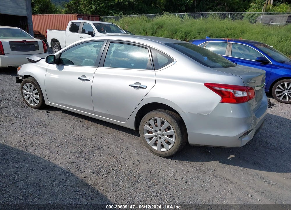 2017 NISSAN SENTRA S VIN: 3N1AB7AP1HY405789
