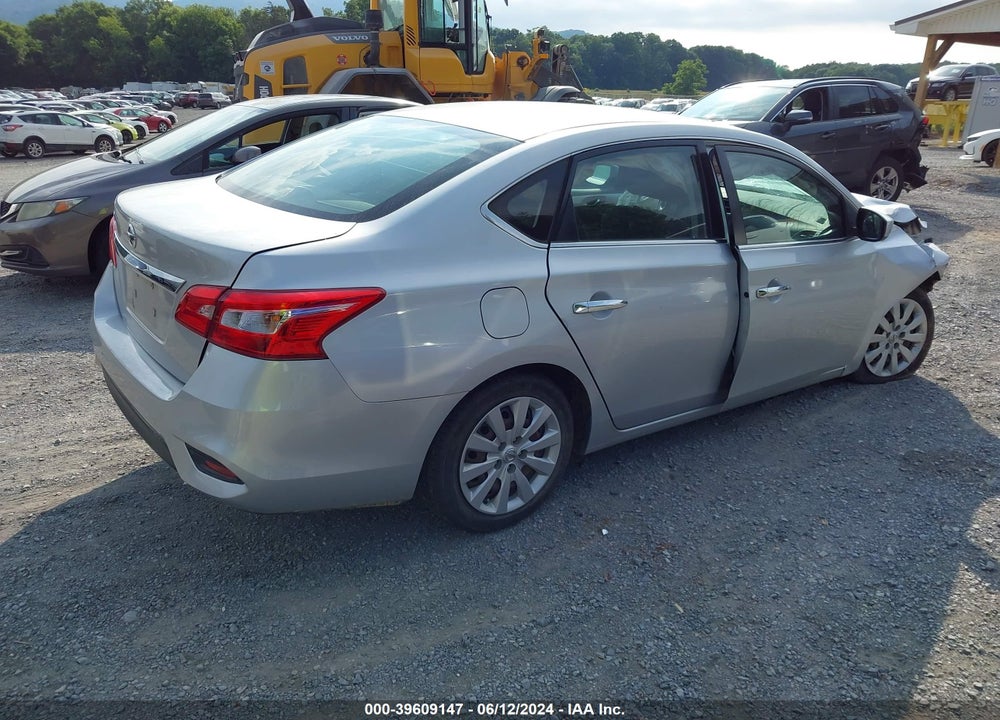 2017 NISSAN SENTRA S VIN: 3N1AB7AP1HY405789