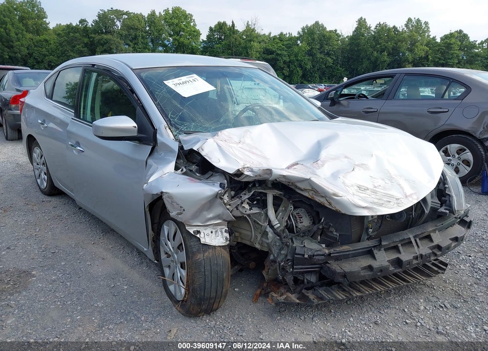 2017 NISSAN SENTRA S VIN: 3N1AB7AP1HY405789