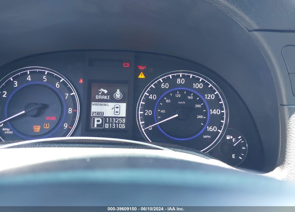 2013 INFINITI G37 JOURNEY VIN: JN1CV6EKXDM921798