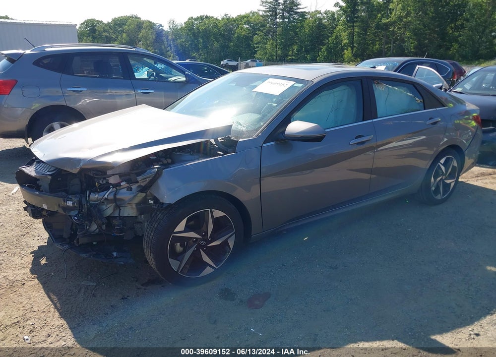 2023 HYUNDAI ELANTRA HYBRID LIMITED VIN: KMHLN4AJXPU075350