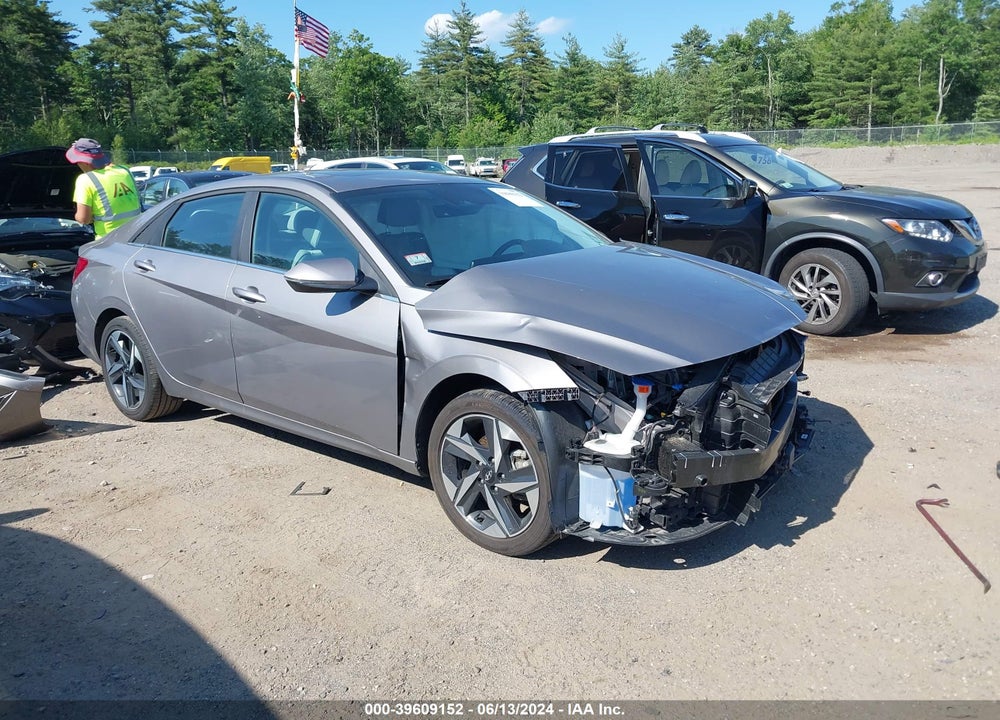 2023 HYUNDAI ELANTRA HYBRID LIMITED VIN: KMHLN4AJXPU075350