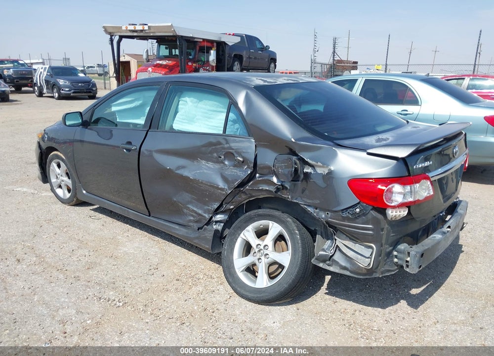 2011 TOYOTA COROLLA S VIN: 2T1BU4EE3BC605387