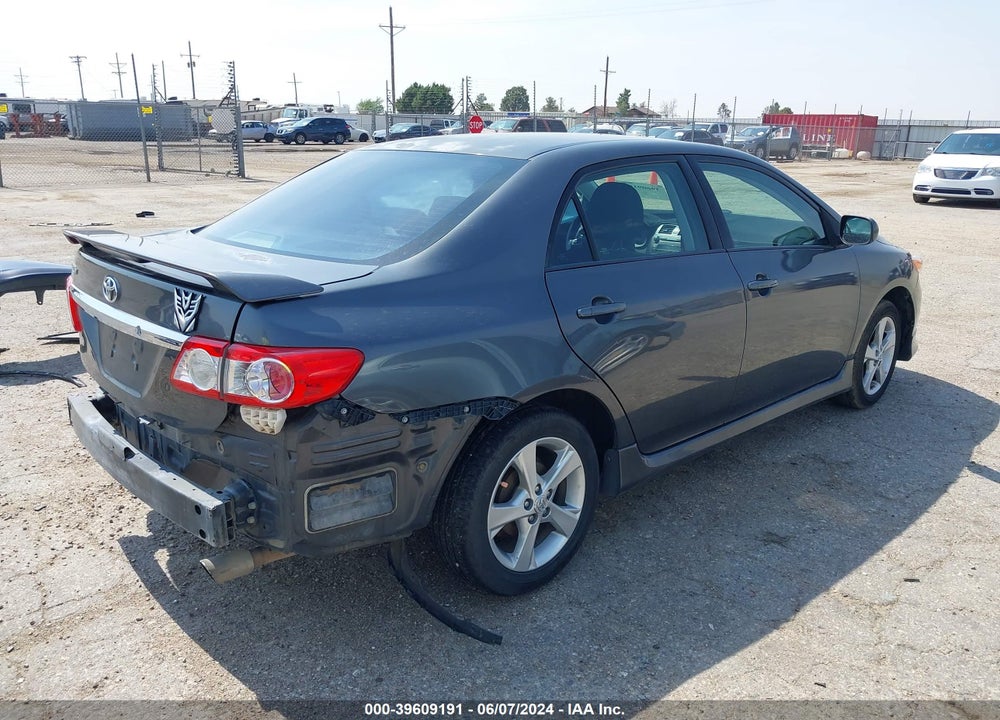 2011 TOYOTA COROLLA S VIN: 2T1BU4EE3BC605387