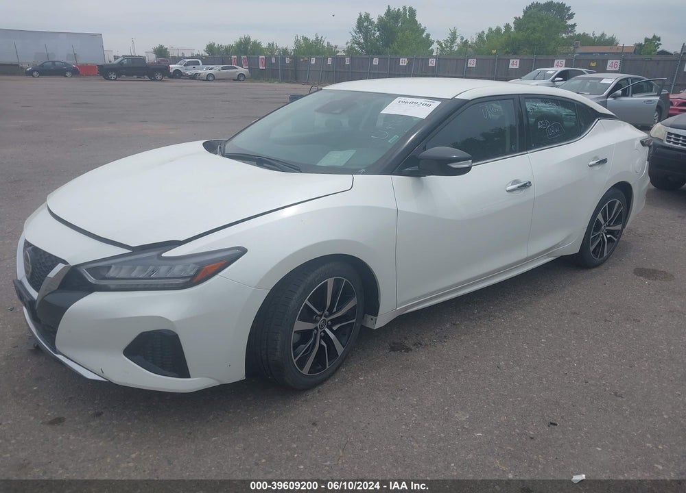 2022 NISSAN MAXIMA SV XTRONIC CVT VIN: 1N4AA6CV6NC502289