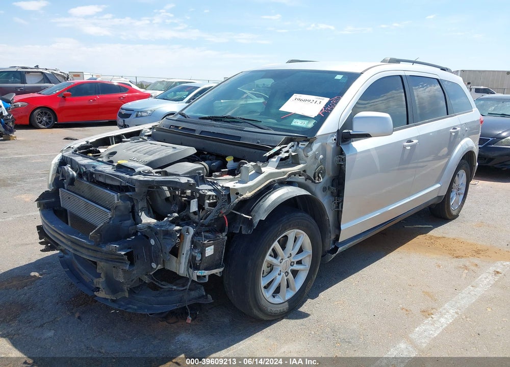 2013 DODGE JOURNEY SXT VIN: 3C4PDCBG0DT526961