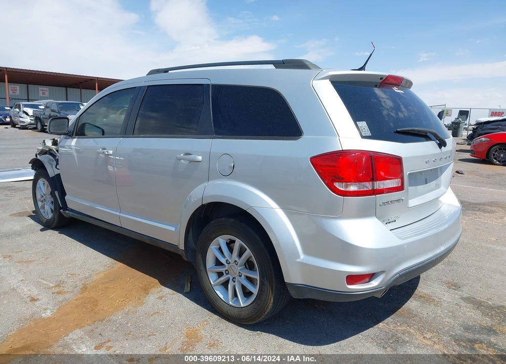 2013 DODGE JOURNEY SXT VIN: 3C4PDCBG0DT526961