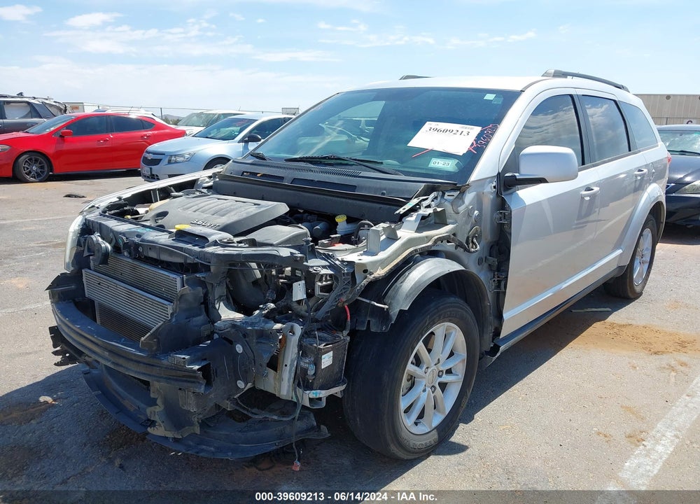2013 DODGE JOURNEY SXT VIN: 3C4PDCBG0DT526961