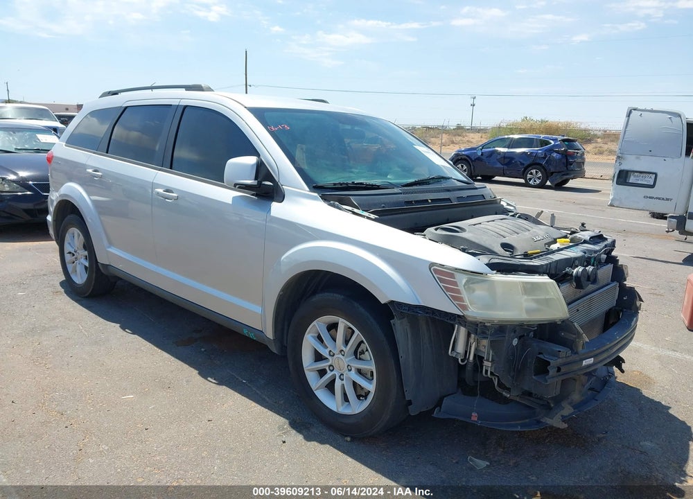 2013 DODGE JOURNEY SXT VIN: 3C4PDCBG0DT526961
