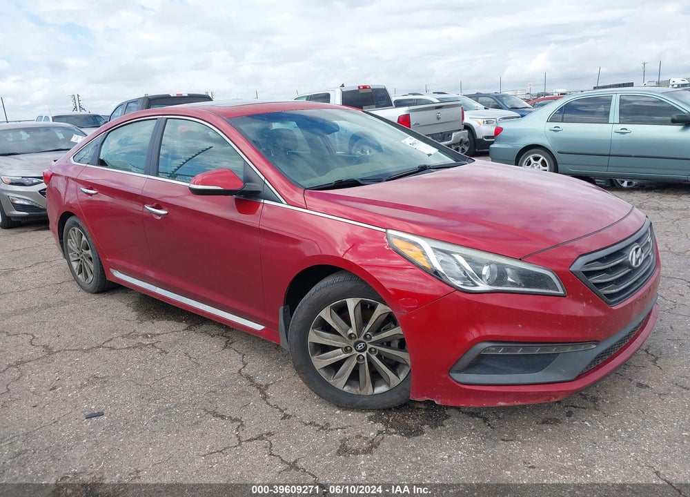 2017 HYUNDAI SONATA SPORT VIN: 5NPE34AF5HH477433