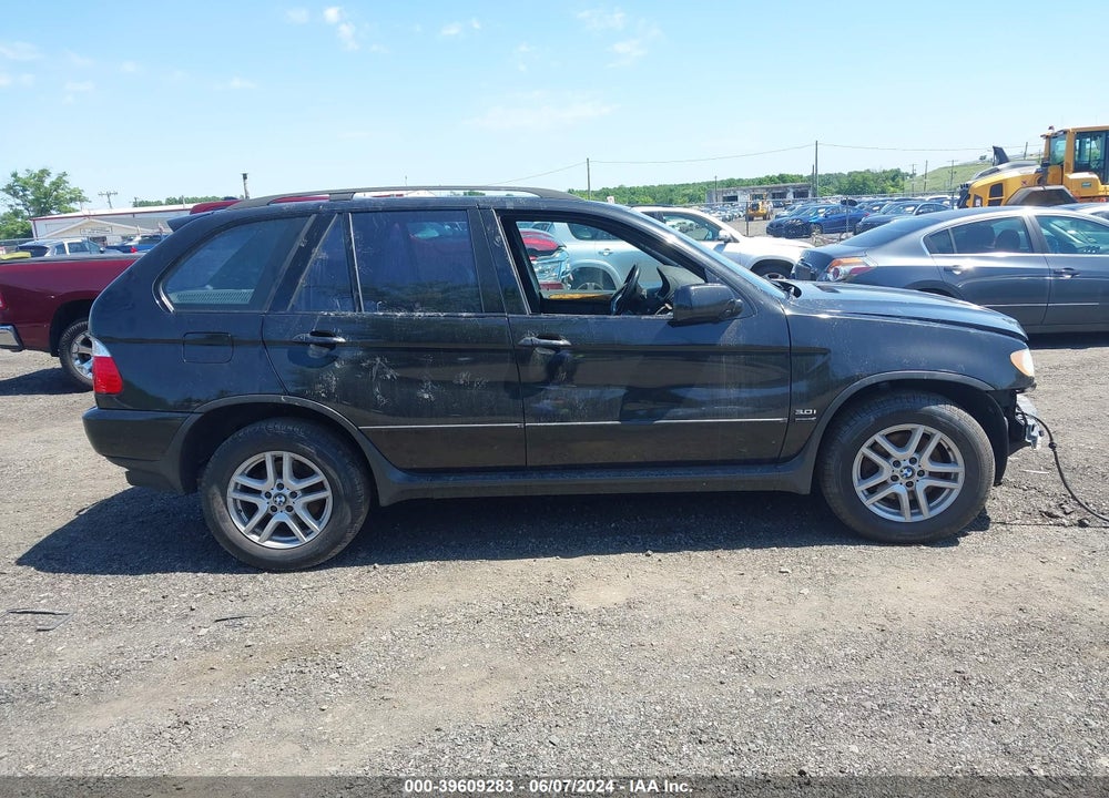 2002 BMW X5 3.0I VIN: 5UXFA53532LH80347
