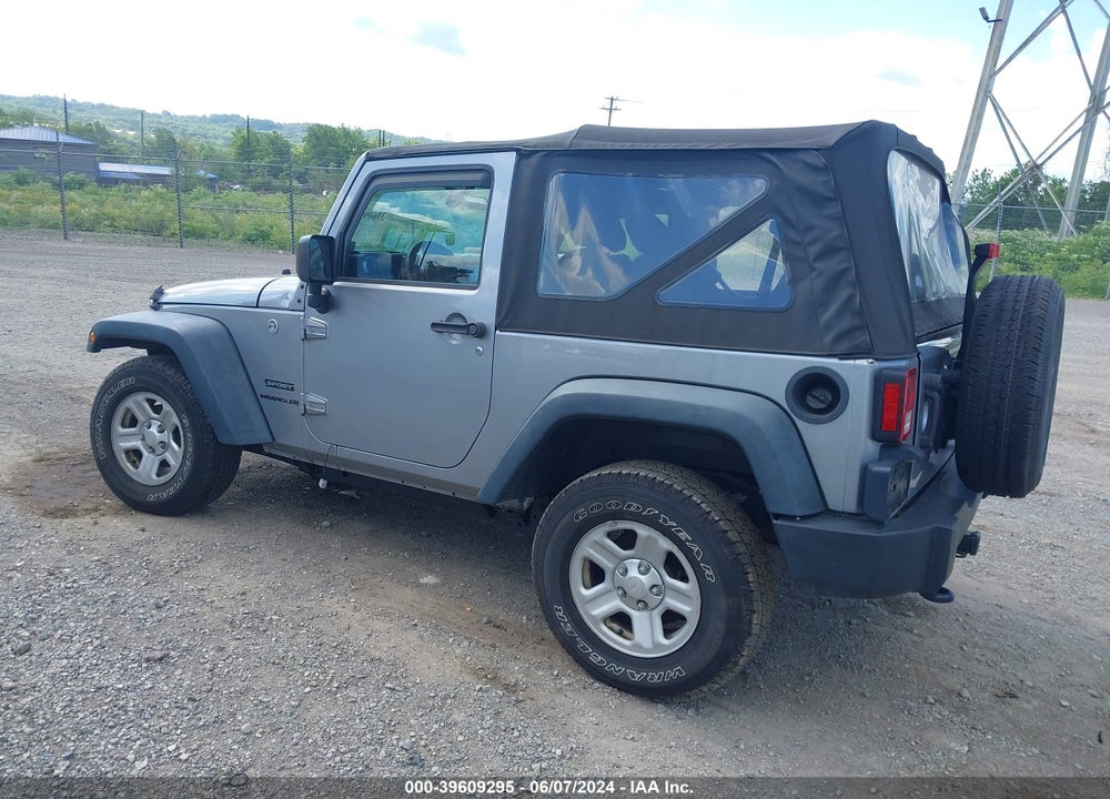 2016 JEEP WRANGLER SPORT VIN: 1C4AJWAG9GL108416