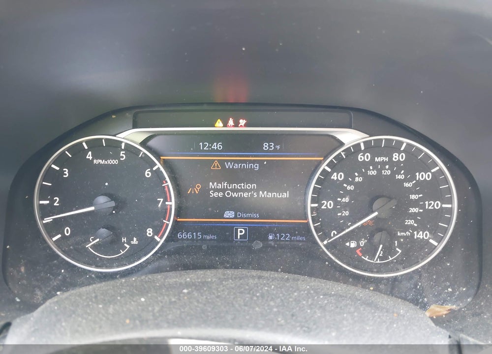 2020 NISSAN ALTIMA SL FWD VIN: 1N4BL4EV7LC167251