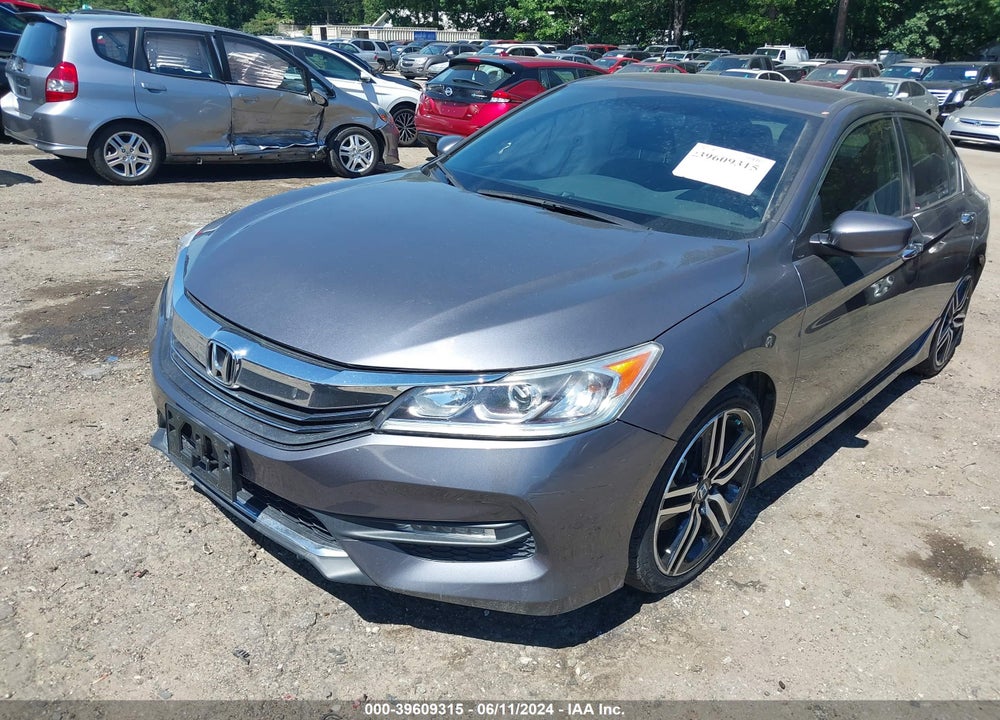 2016 HONDA ACCORD SPORT VIN: 1HGCR2F50GA035032
