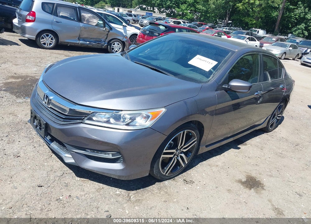 2016 HONDA ACCORD SPORT VIN: 1HGCR2F50GA035032