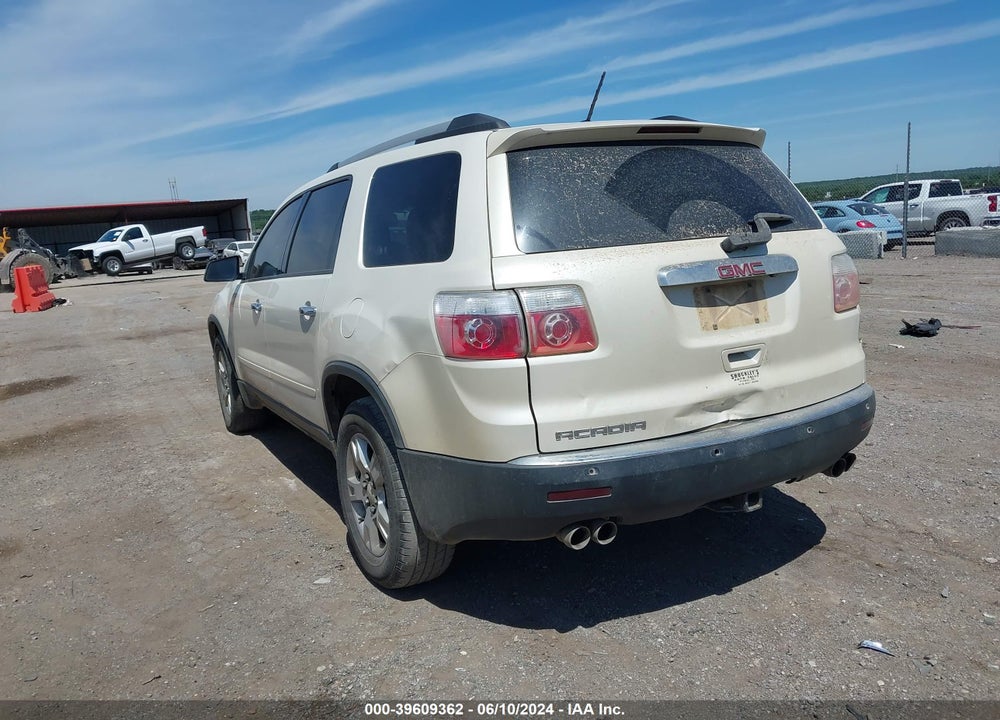 2012 GMC ACADIA SLE VIN: 1GKKRPED3CJ228211