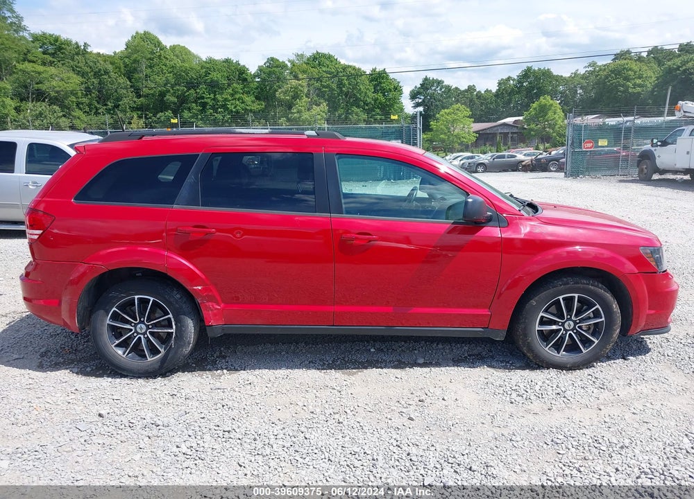 2018 DODGE JOURNEY SE VIN: 3C4PDCAB4JT510375