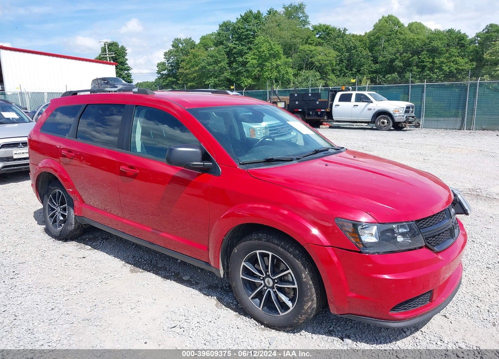 2018 DODGE JOURNEY SE VIN: 3C4PDCAB4JT510375