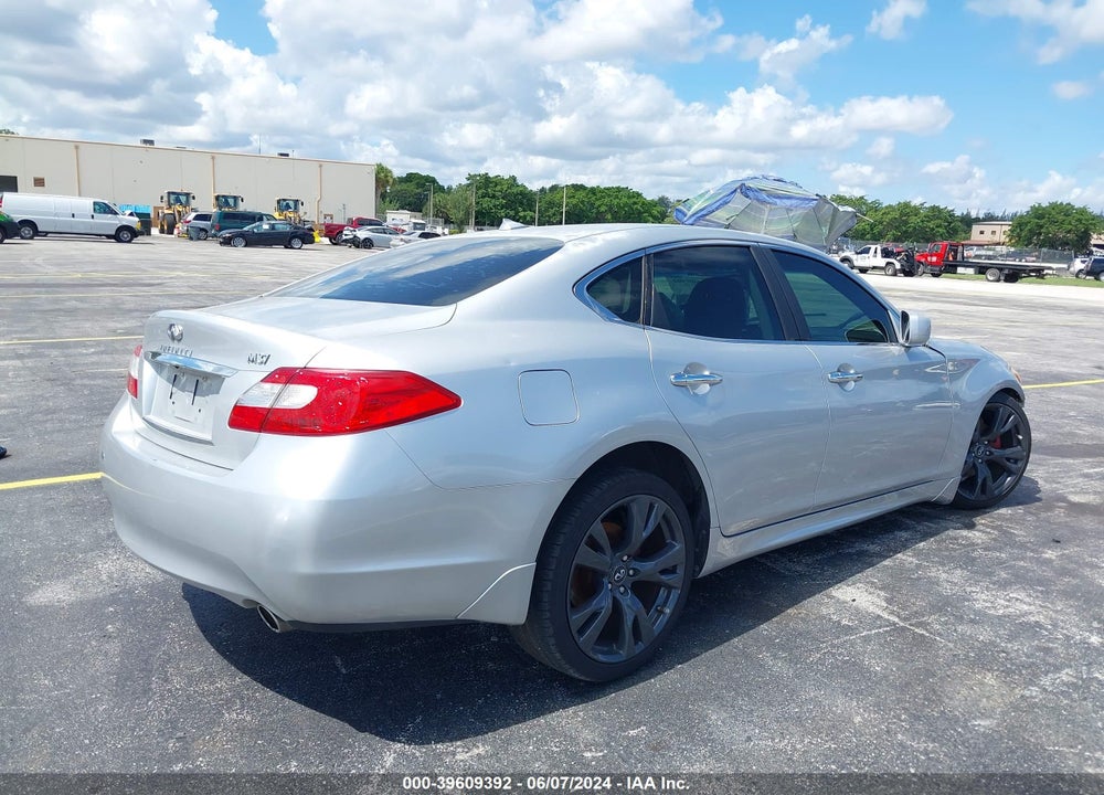 2011 INFINITI M37 VIN: JN1BY1AP9BM325716