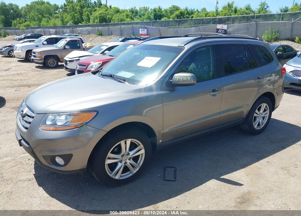 2011 HYUNDAI SANTA FE SE VIN: 5XYZHDAGXBG003603