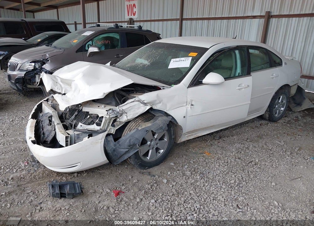 2009 CHEVROLET IMPALA LT VIN: 2G1WT57KX91108271