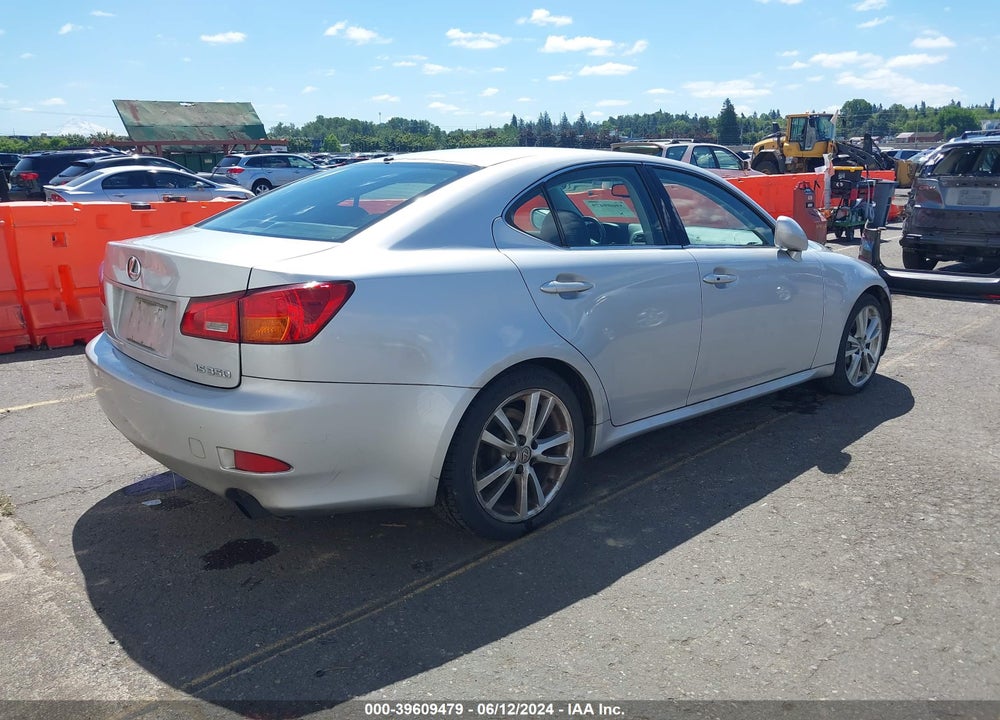 2006 LEXUS IS 350 VIN: JTHBE262462001954